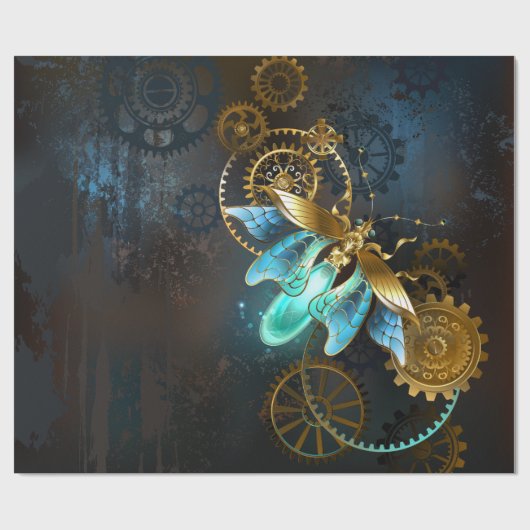 Steampunk Firefly Geschenkpapier (Flach)