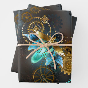 Steampunk Firefly Geschenkpapier Set