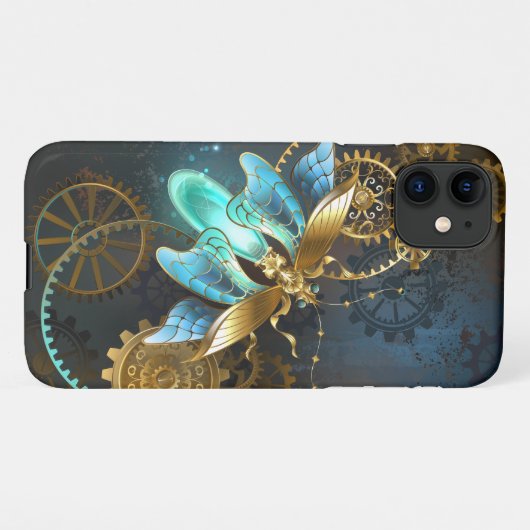 Steampunk Firefly iPhone Hülle (Rückseite (Horizontal))
