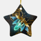 Steampunk Firefly Keramik Ornament (Hinten)