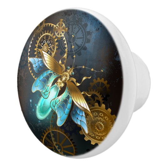 Steampunk Firefly Keramikknauf (Rechts)