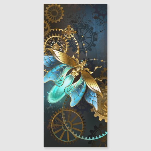 Steampunk Firefly Magneteinladung (Vorderseite)