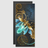 Steampunk Firefly Magneteinladung (Vorne/Hinten)