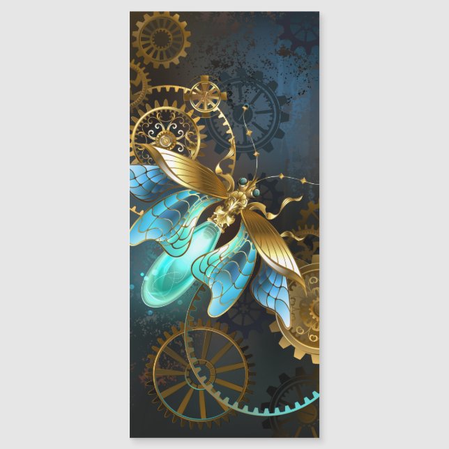 Steampunk Firefly Magnetkarte (Vorderseite)