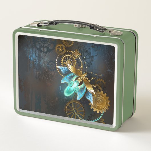 Steampunk Firefly Metall Brotdose (Rückseite)