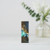 Steampunk Firefly Mini Visitenkarte (Stehend Vorderseite)