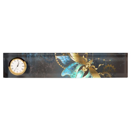 Steampunk Firefly Namensplakette (Vorderseite)