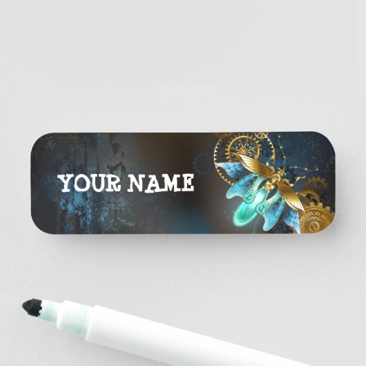 Steampunk Firefly Namensschild (Beispiel)