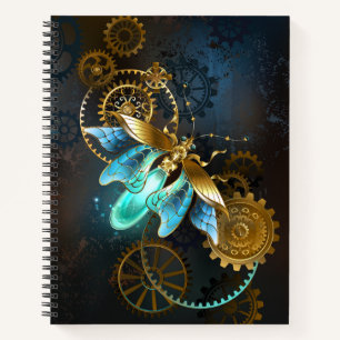 Steampunk Firefly Notizblock
