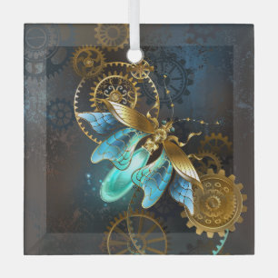 Steampunk Firefly Ornament Aus Glas