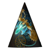 Steampunk Firefly Partyhütchen (Vorderseite)