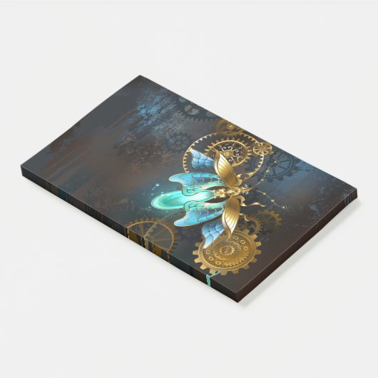 Steampunk Firefly Post-it Klebezettel (angewinkelt)