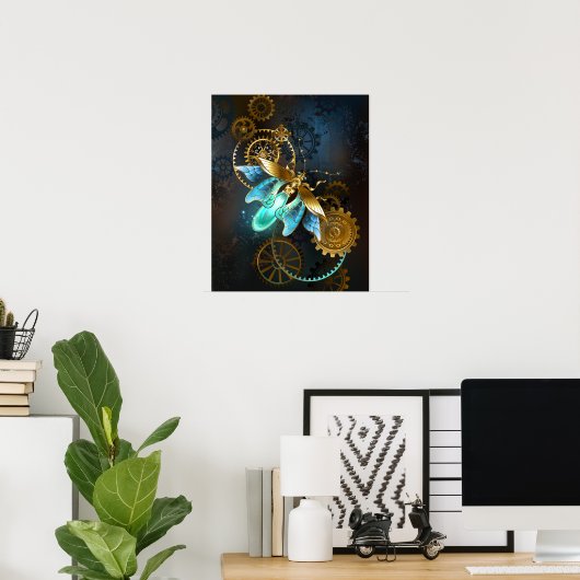 Steampunk Firefly Poster (Heimbüro)