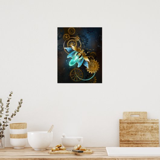 Steampunk Firefly Poster (Küche)