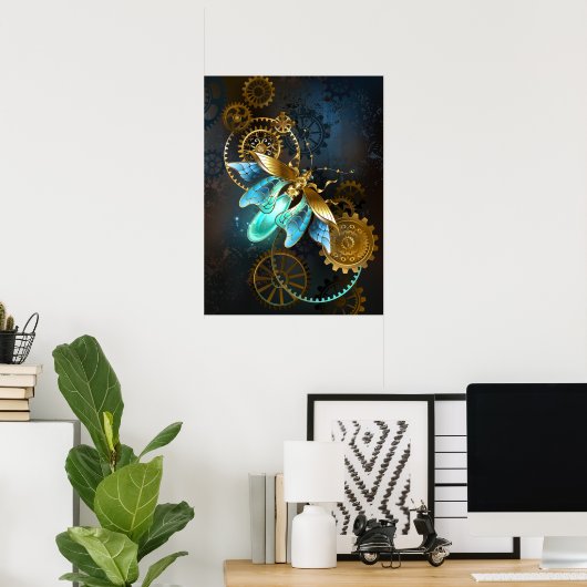 Steampunk Firefly Poster (Heimbüro)