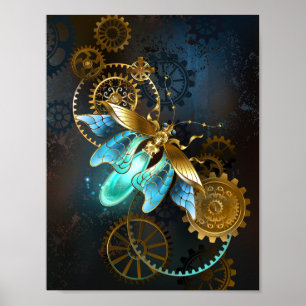 Steampunk Firefly Poster