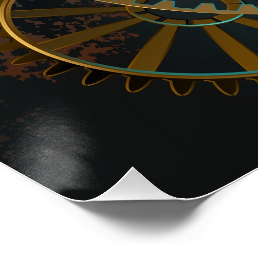 Steampunk Firefly Poster (Ecke)