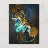 Steampunk Firefly Postkarte (Vorderseite)
