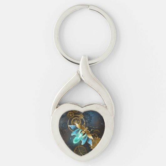 Steampunk Firefly Schlüsselanhänger (Vorderseite)