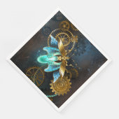 Steampunk Firefly Serviette (Ecke)