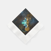 Steampunk Firefly Serviette (Ecke)