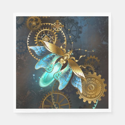 Steampunk Firefly Serviette (Vorderseite)