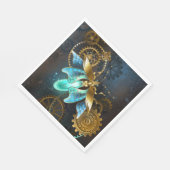 Steampunk Firefly Serviette (Ecke)