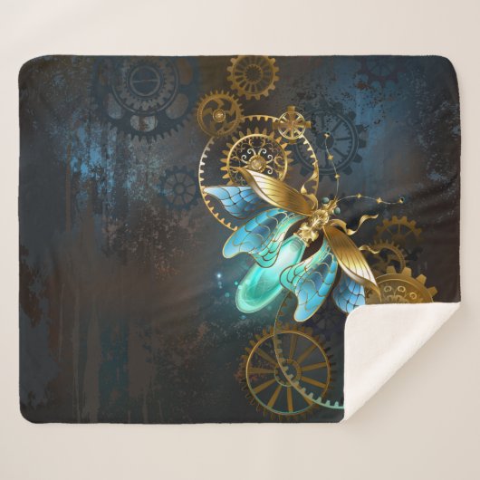 Steampunk Firefly Sherpadecke (Vorderseite (Horizontal))