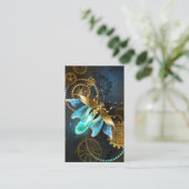 Steampunk Firefly Visitenkarte (Stehend Vorderseite)