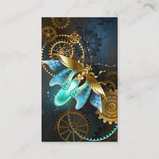 Steampunk Firefly Visitenkarte (Vorderseite)