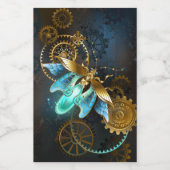Steampunk Firefly Weinetikett (Einzelnes Label)