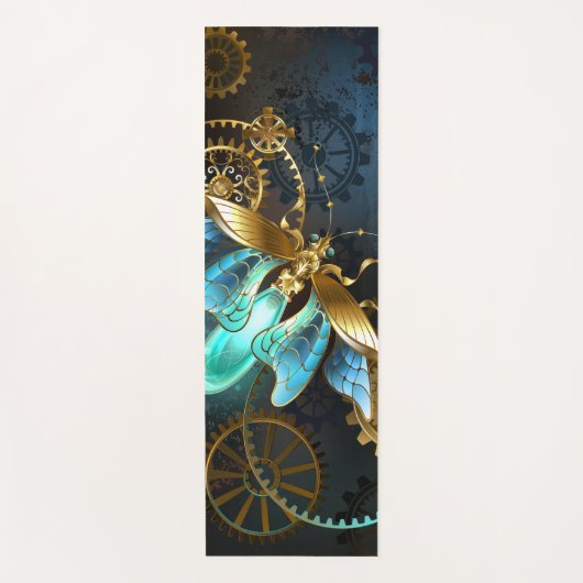 Steampunk Firefly Yogamatte (Vorderseite)