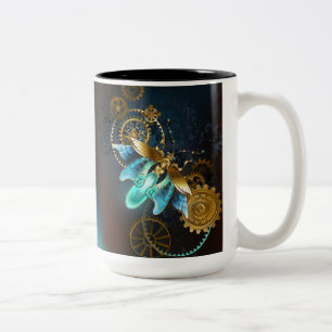 Steampunk Firefly Zweifarbige Tasse