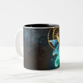 Steampunk Firefly Zweifarbige Tasse (Vorderseite Links)