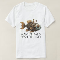 Steampunk-Fisch-T-Shirt!
