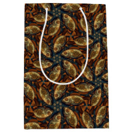 Steampunk Fische 2 von 3 Mittlere Geschenktüte