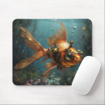Steampunk Fish Mousepad<br><div class="desc">Steampunk Fish</div>