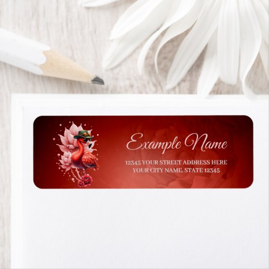 Steampunk Flamingo - Fantasy Digital Artwork (Insitu)