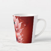 Steampunk Flamingo - Fantasy Digital Artwork Milchtasse (Rechts)