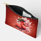 Steampunk Flamingo - Fantasy Digital Artwork Zubehörtasche (Offen)