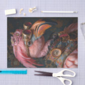 Steampunk Flamingo Seidenpapier (Handwerk)