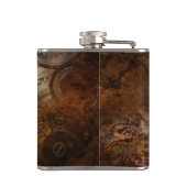 Steampunk Flasche Flachmann (Rückseite)