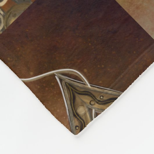 STEAMPUNK FLEECEDECKE (Ecke)