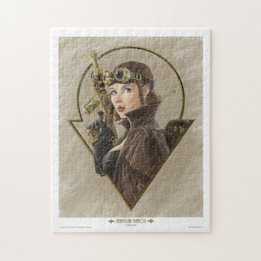 Steampunk Flieger-Puzzlespiel Puzzle (Vertikal)