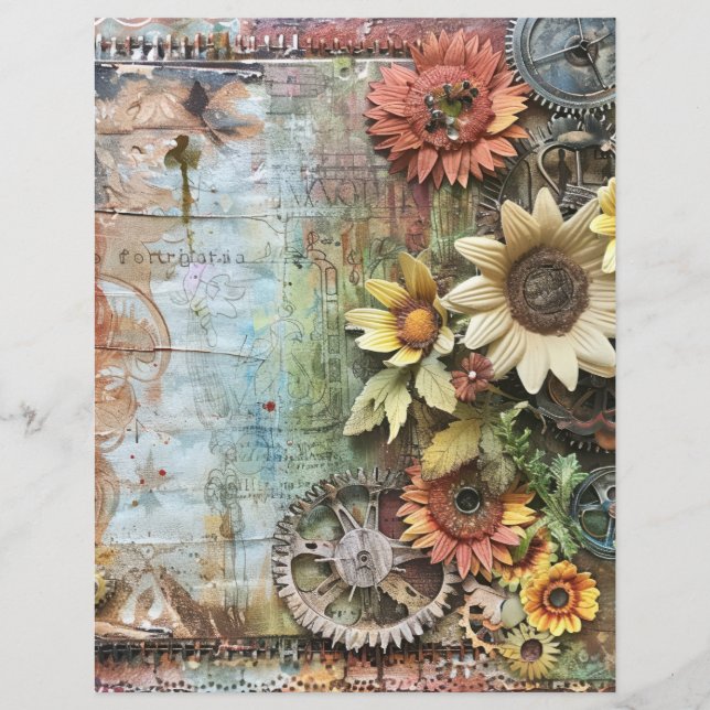 Steampunk Floral (Vorderseite)