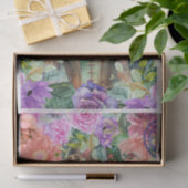 Steampunk Floral Dreams Seidenpapier (Geschenk)