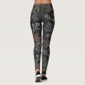 Steampunk Floral Lace Leggings (Rückseite)