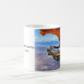 Steampunk Flugmaschine Kaffeetasse (Mittel)