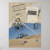 Steampunk Flute Fantasy Poster (Vorne)