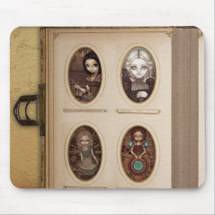 Steampunk Foto-Album Mousepad